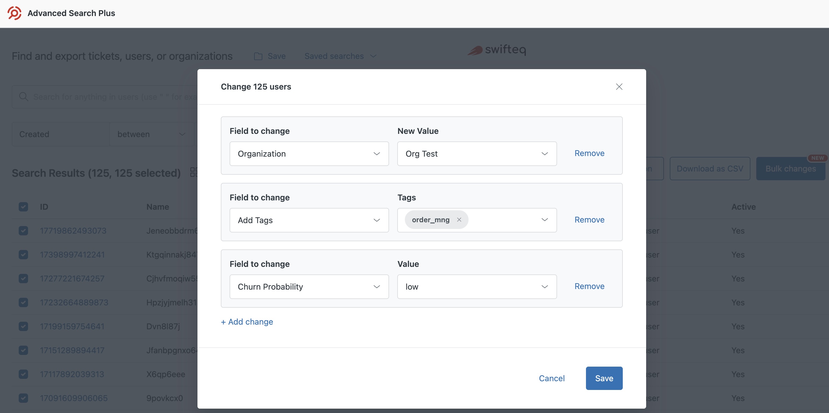 Screenshot of Advanced Search Plus