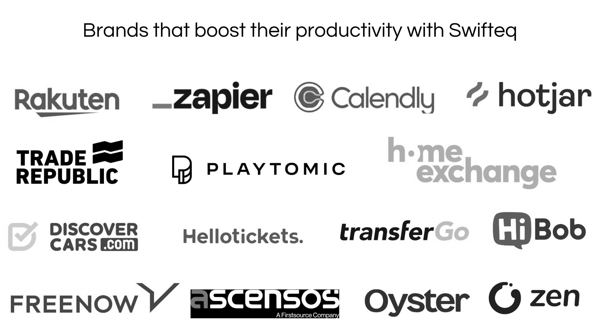 Swifteq customers