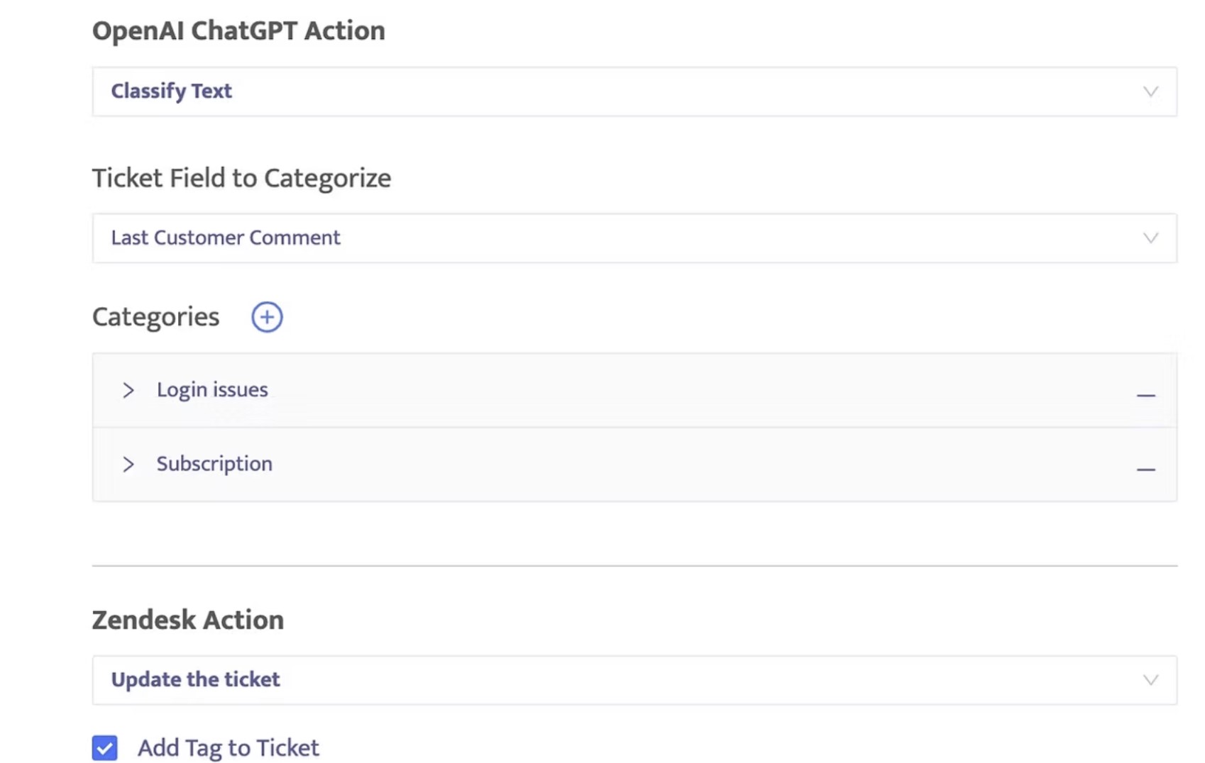 Screenshot of ChatGPT Automation
