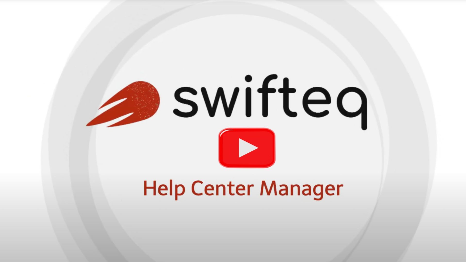 Demo video of Help Center Manager
